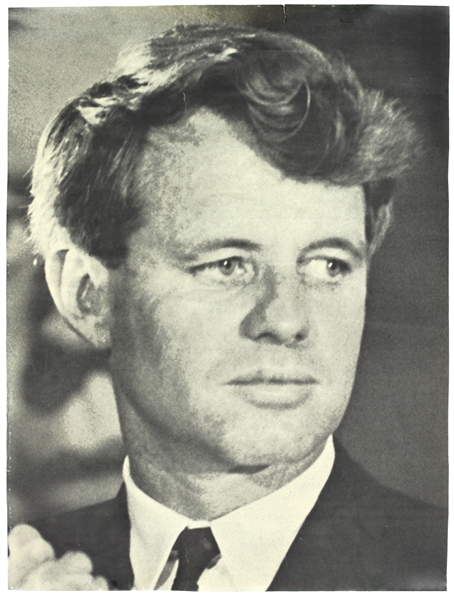 1966 Robert Kennedy Headshot campaign  18”x24” Poster
