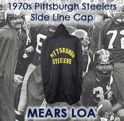 1970s Pittsburgh Steelers Game Worn Side Line Jacket (MEARS LOA)