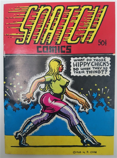 1968 Robert Crumb Snatch Comics Issue #1