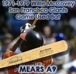 1971-1979 Willie McCovey San Francisco Giants Adirondack Professional Model Game Used Bat (MEARS A9 / JSA)
