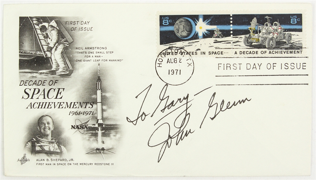 1971 John Glenn Astronaut Autograph (JSA)