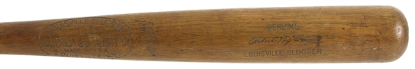 1950-1960 Bobby Bragan H&B Louisville Slugger Game Used Bat (MEARS LOA)