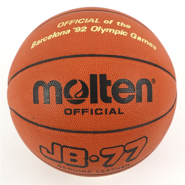 1992 Molten Official Game Basketball Barcelona Olympic Games Dream Team Jordan Magic Bird 