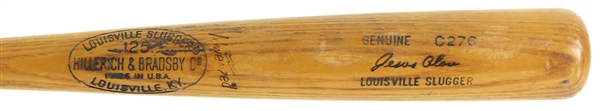 1977-79 Jesus Alou Houston Astros Louisville Slugger Professional Model Game Bat (MEARS LOA)