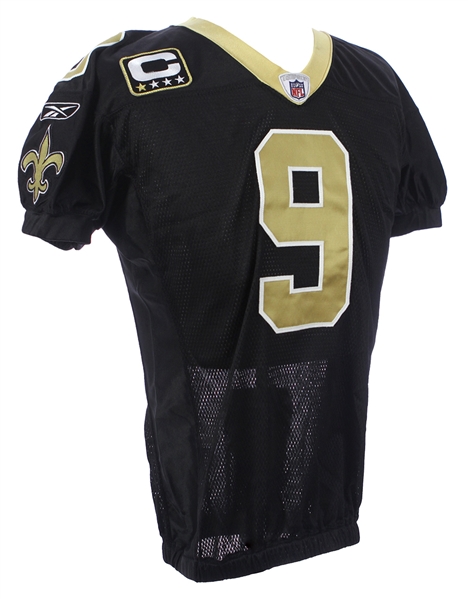 2007 Drew Brees New Orleans Saints Home Jersey (MEARS A5)