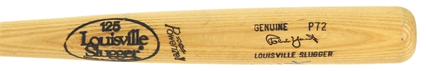 1983-85 Robin Yount Milwaukee Brewers Signed Louisville Slugger Professional Model Game Bat (MEARS LOA/JSA)