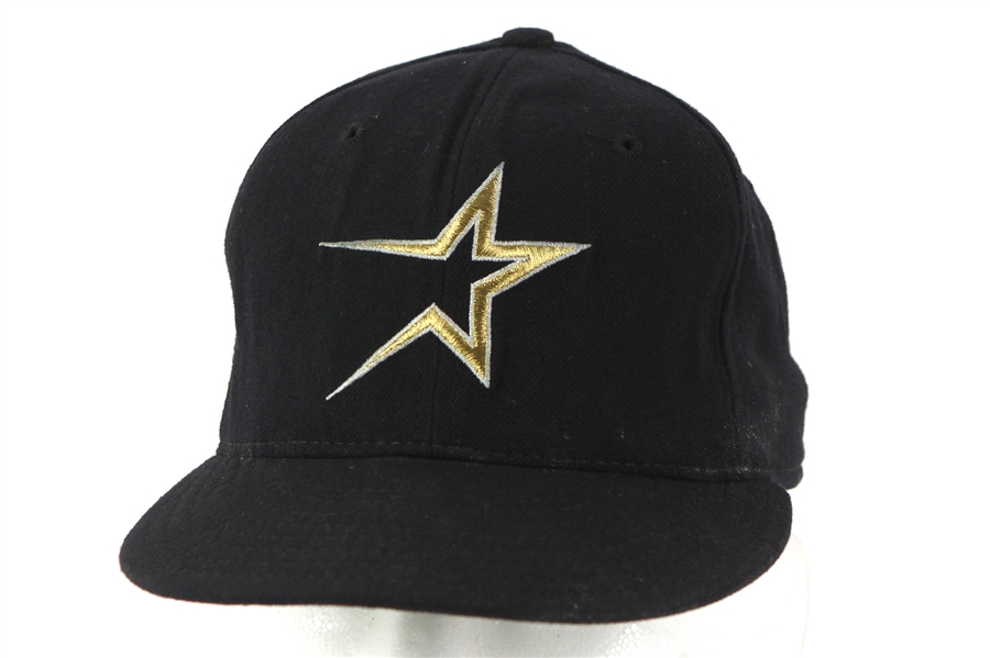 1994 Craig Biggio Houston Astros Professional Model Game Used hat (MEARS LOA/JSA)