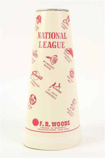 1962-1965 circa 7" National League Souvenir Mega Phone 
