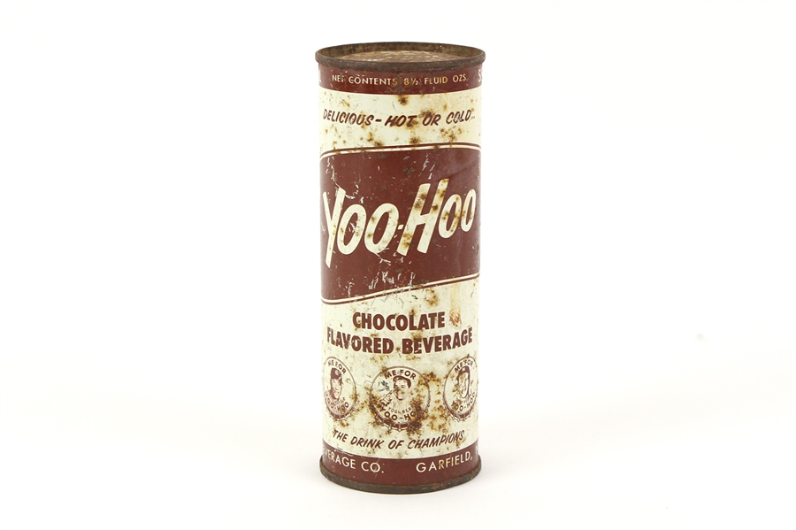 1960s Mickey Mantle New York Yankees Unopened Yoo-Hoo Chocolate Flavored Drink Can