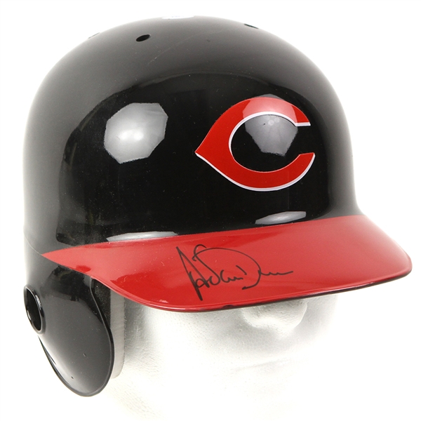 2001-2007 Adam Dunn Cincinnati Reds Autographed Batting Helmet (JSA)
