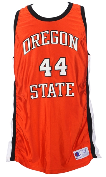 1994-1995 Vladimir Heredia Oregon State Orange Basketball Jersey