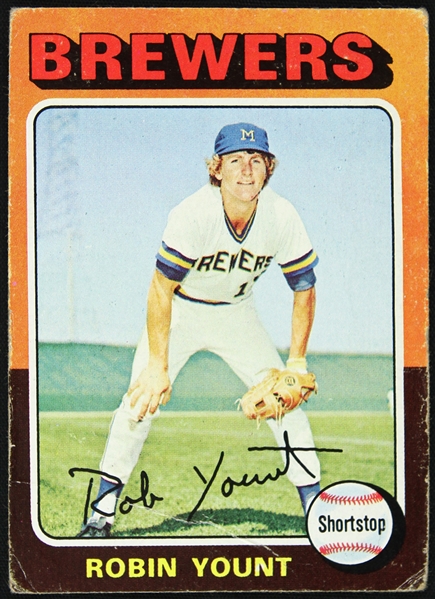 1975 Robin Yount #223 Topps Card