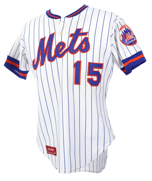 1980 Claudell Washington New York Mets Team Issued Home Pinstripe Jersey (MEARS LOA)