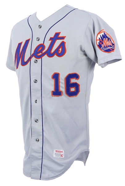 1972 Dave Schneck New York Mets Team Issued Jersey (MEARS LOA)