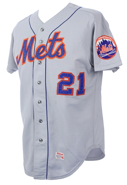 1972 Cleon Jones New York Mets Team Issued Jersey (MEARS LOA)