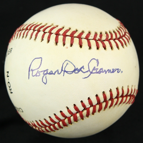 1989-90 Roger "Doc" Cramer Boston Red Sox Signed ONL White Baseball (JSA)