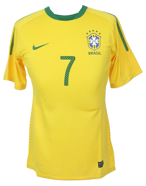 2011 Neymar Sul Americano Match Worn Brazil Shirt (MEARS LOA)