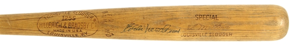 1960s Eddie Mathews Milwaukee Braves Signed H&B Louisville Slugger Store Model Bat (JSA)
