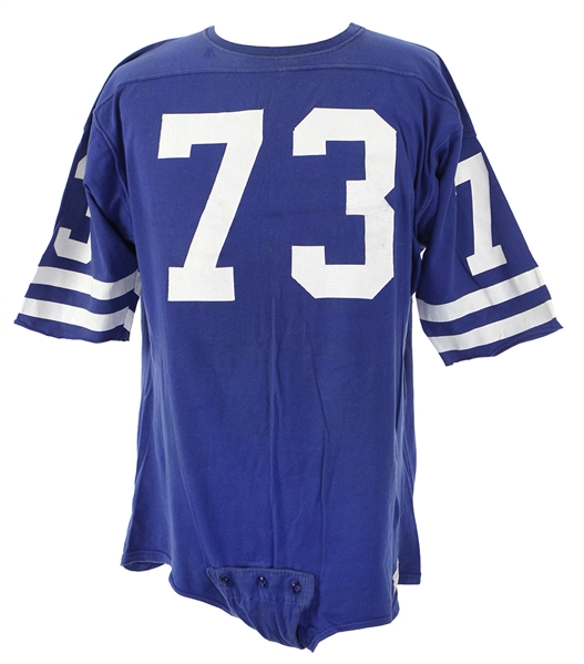 1964-68 Charlie Cowan Los Angeles Rams Game Worn Home Jersey (MEARS LOA)