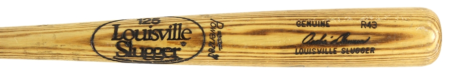 1980-83 Andre Dawson Montreal Expos Signed Louisville Slugger Professional Model Game Used Bat (MEARS A7.5/JSA)
