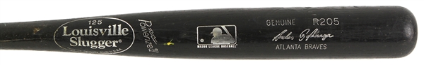 2000 Andres Galarraga Atlanta Braves Louisville Slugger Professional Model Game Used Bat (MEARS LOA)