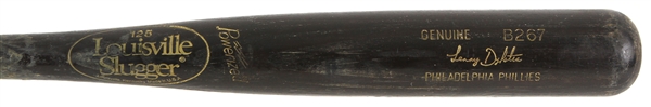 1991-96 Lenny Dykstra Philadelphia Phillies Louisville Slugger Professional Model Game Used Bat (MEARS LOA)