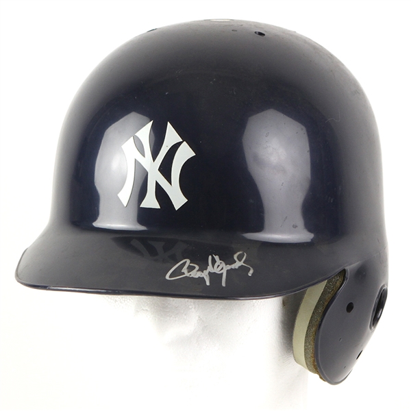 1999 Roger Clemens New York Yankees Signed Batting Helmet (JSA)