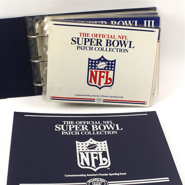 1967-2017 Official NFL Super Bowl Patch Collection 