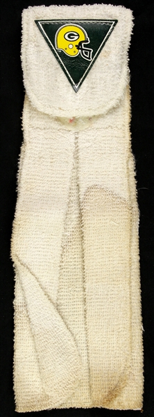 1980s Green Bay Packers Game Worn Hand Towel 