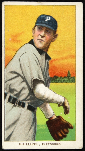 1909-1911 T206 Deacon Phillippe Pittsburg Pirates Piedmont Trading Card 
