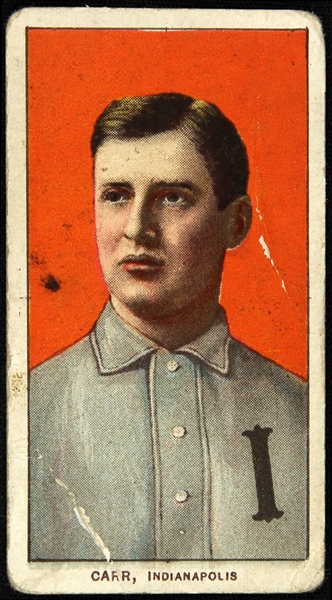 1909-1911 T206 Charles Carr Indianapolis Piedmont Trading Card 