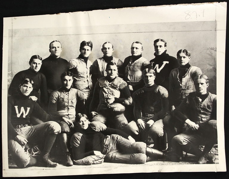 1901 Wisconsin Badgers Team Photo