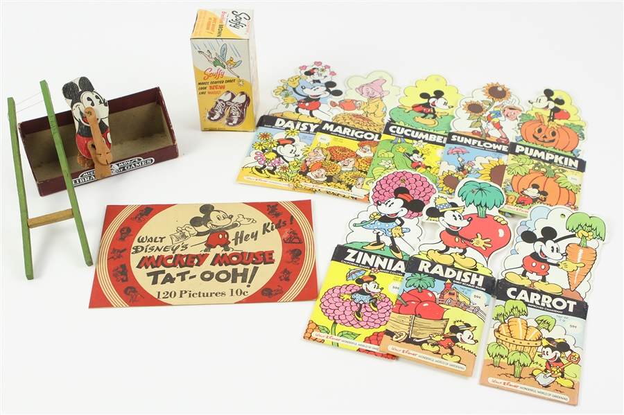 Mickey Mouse Seed Packets