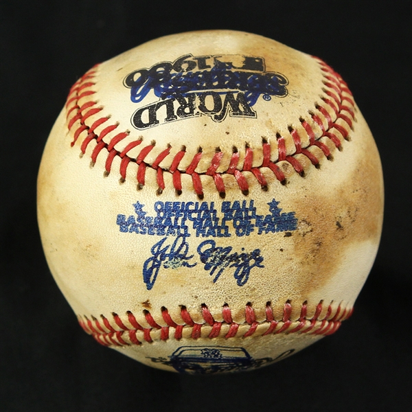 1980-81 Rawlings World Series/John Mize Hall of Fame Double Stamped Baseball 