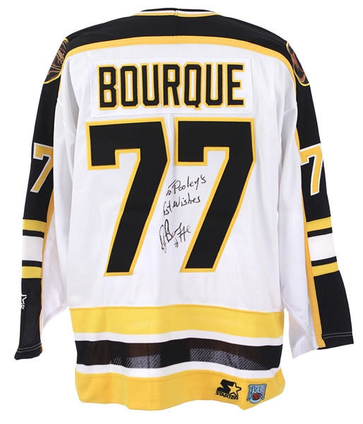 1990s Ray Bourque Boston Bruins Signed Jersey (JSA)
