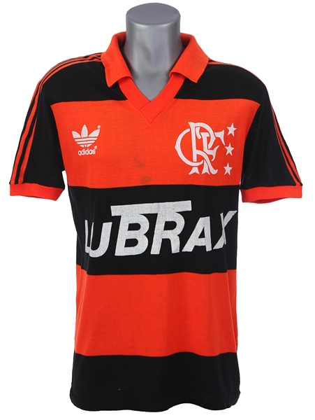 1989 Afonso Celso Garcia Reis (Afonsinho) Flamengo Soccer Jersey (MEARS LOA)  