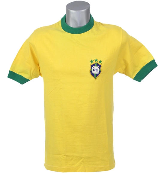 1971 Afonso Celso Garcia Reis (Afonsinho) Brazil National Soccer Team Jersey (MEARS LOA)  