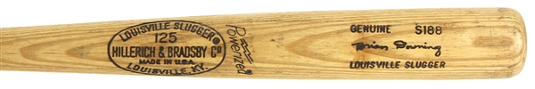1978-79 Brian Downing California Angels H&B Louisville Slugger Professional Model Game Used Bat (MEARS LOA)