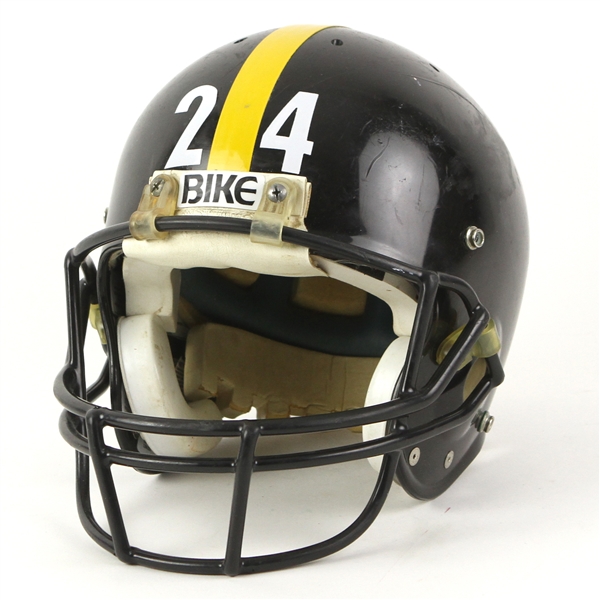 1985-86 Rich Erenberg Pittsburgh Steelers Game Worn Helmet (MEARS LOA)
