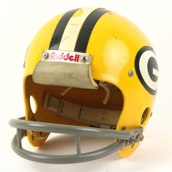 1976 Cliff Taylor Green Bay Packers Game Worn Helmet (MEARS LOA)