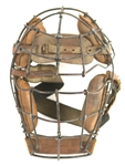 1900-1910 circa Vintage Baseball Catcher Mask