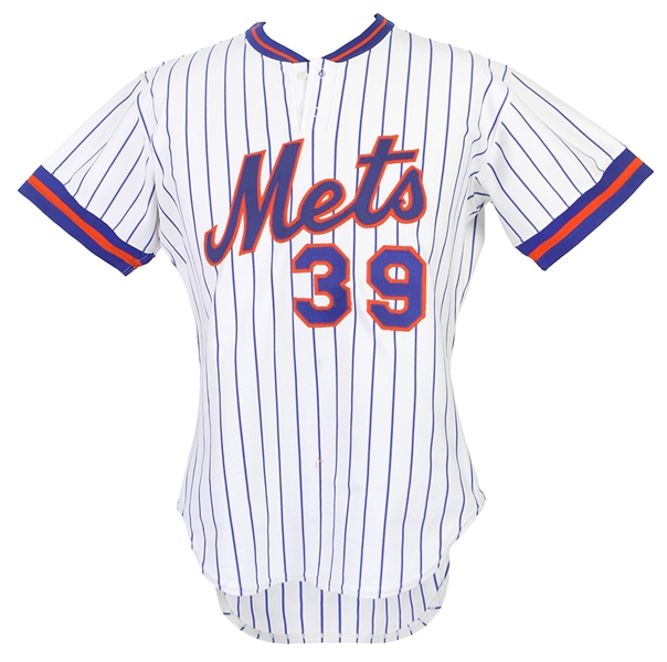 1982 Doug Sisk New York Mets Game Worn Jersey (MEARS LOA)
