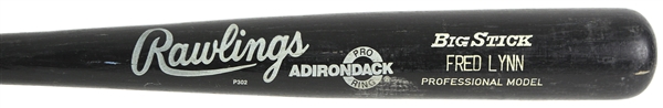 1988 Fred Lynn Baltimore Orioles Rawlings Adirondack Professional Model Game Used Bat (MEARS LOA)