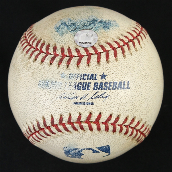 2005 (July 31) Baltimore Orioles Chicago White Sox OML Selig Camden Park Game Used Baseball (MEARS LOA/MLB Hologram) 