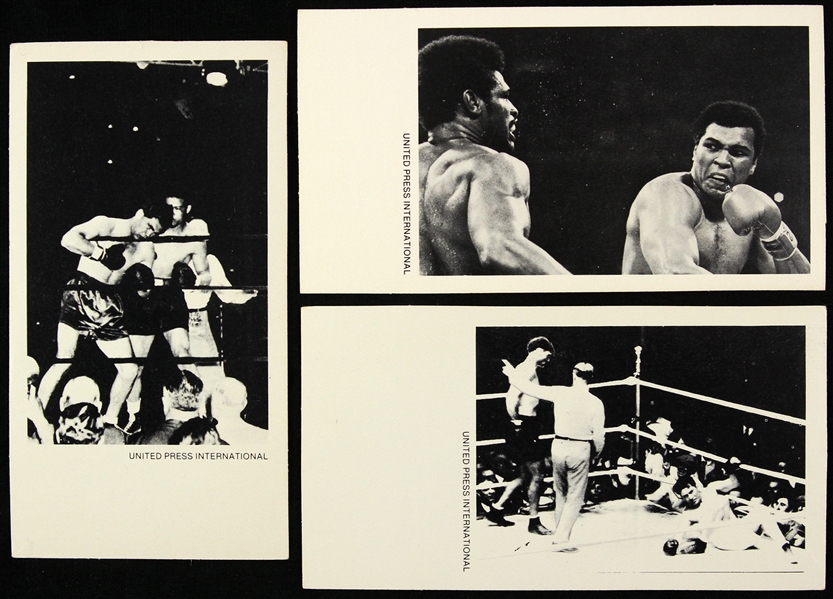 1971 & 1979 United Press International Sports Nostalgia 2 /12"x 5" Cards 