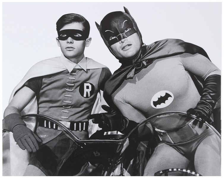 1966 Batman (modern prints) 16x20 B&W Photo Collection (Lot of 3)