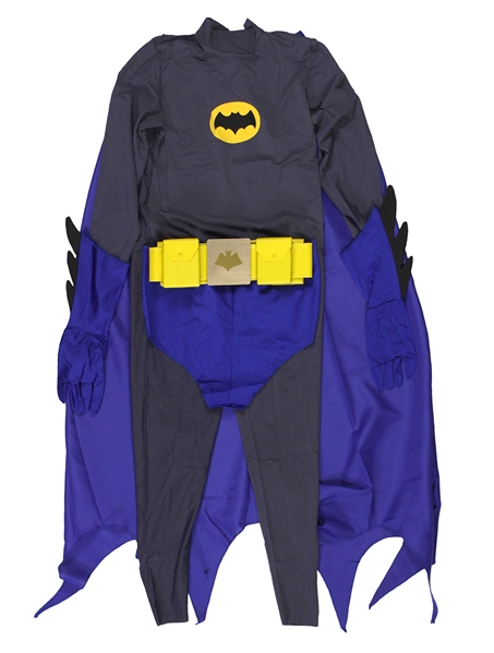1966 Style Adam West Batman Cosplay Costume 