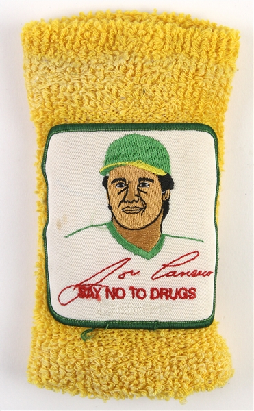 1980s Jose Canseco Oakland Athletics "Say No to Drugs" Wristband 