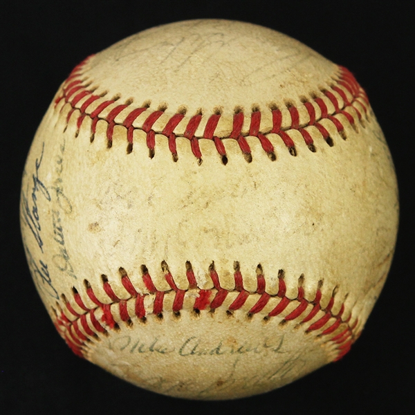 1960s Boston Red Sox Team Signed Baseball