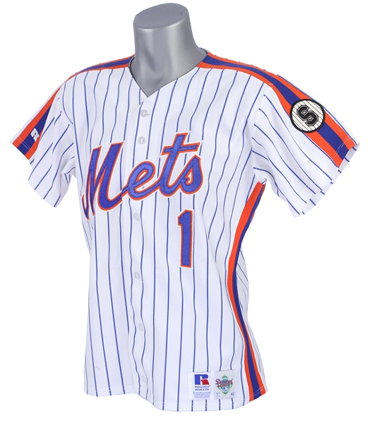1992 Vince Coleman New York Mets Game Worn Home Jersey (MEARS LOA)